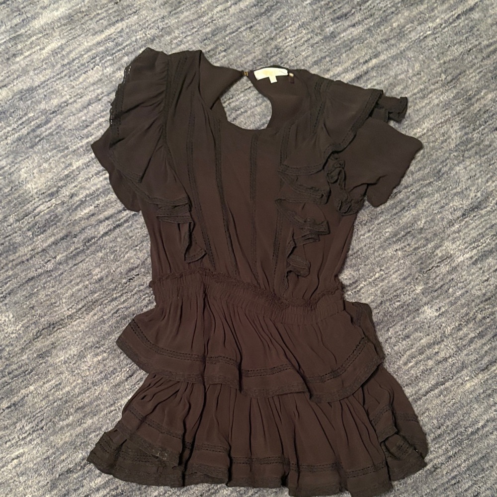 Love Shack Fancy Natasha Heritage Mini Dress